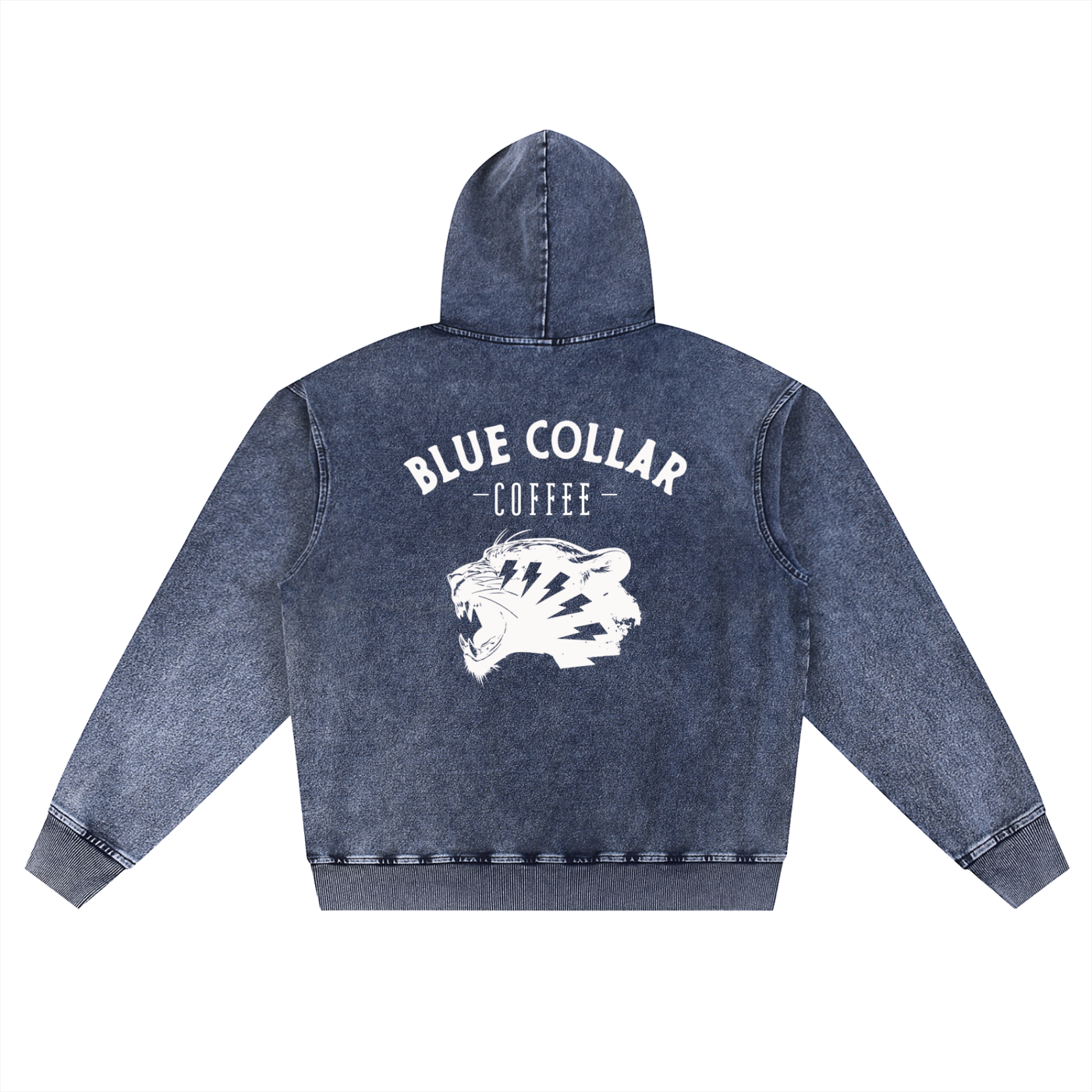 Snow Wash Oversized Hoodie