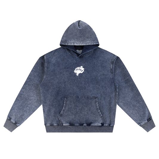 Snow Wash Oversized Hoodie