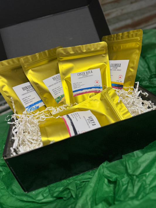 Christmas gift box sample pack.